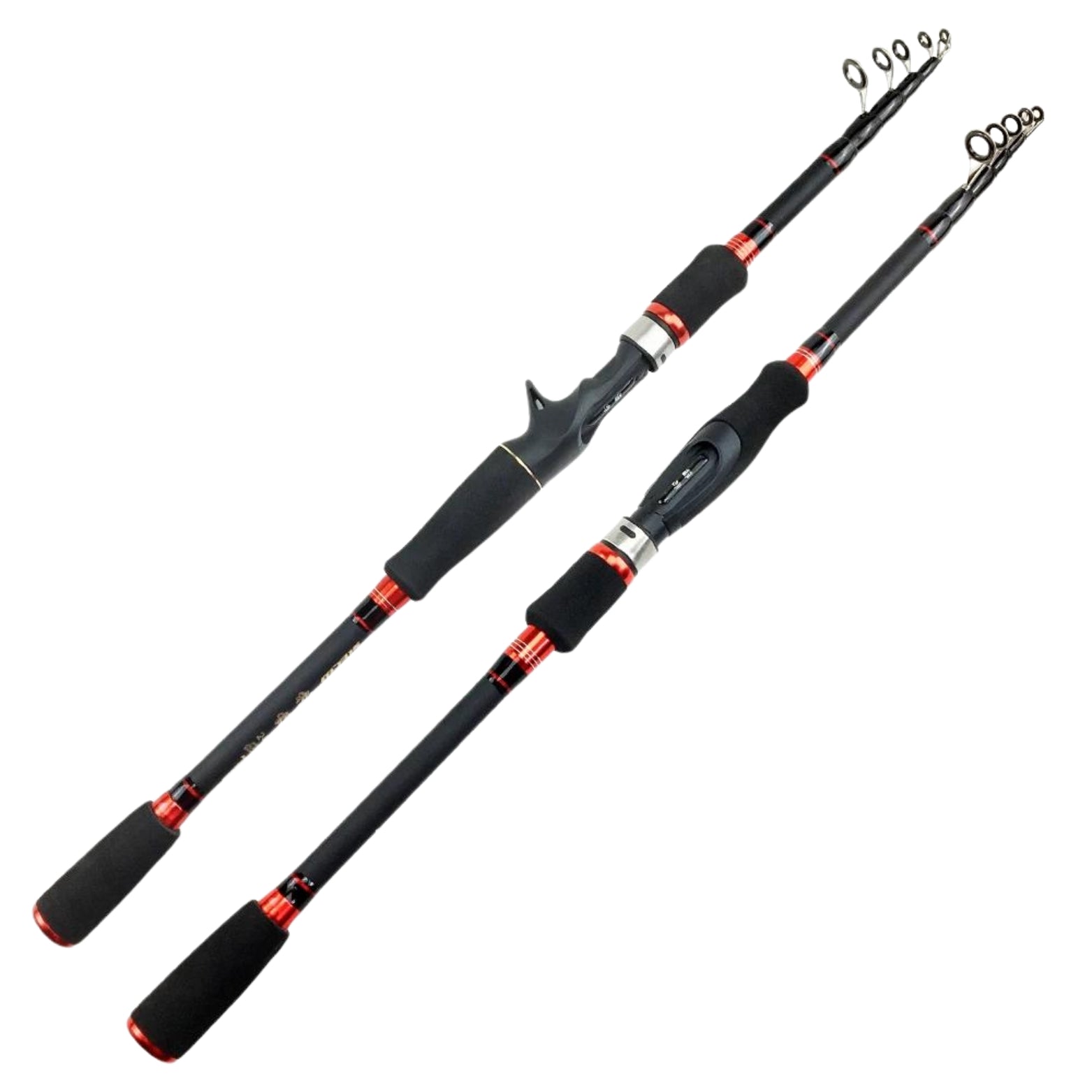 New Carbon Telescopic Fishing Rod