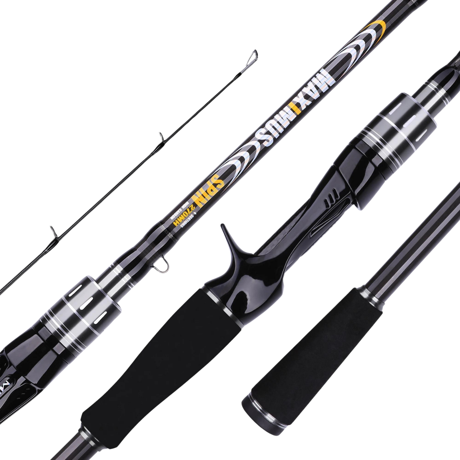 Budefo Maximus Lure Fishing Rod - 1.8m, 2.1m, 2.4m, 2.7m, 3.0m, 30T