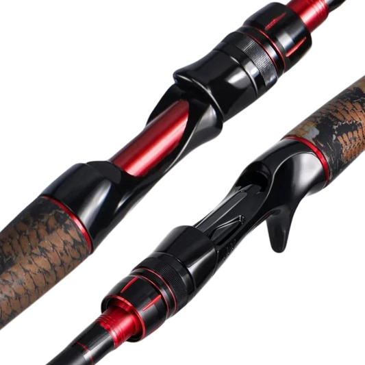 Sougayilang Spinning Casting Fishing Rod Ultralight Carbon Fiber