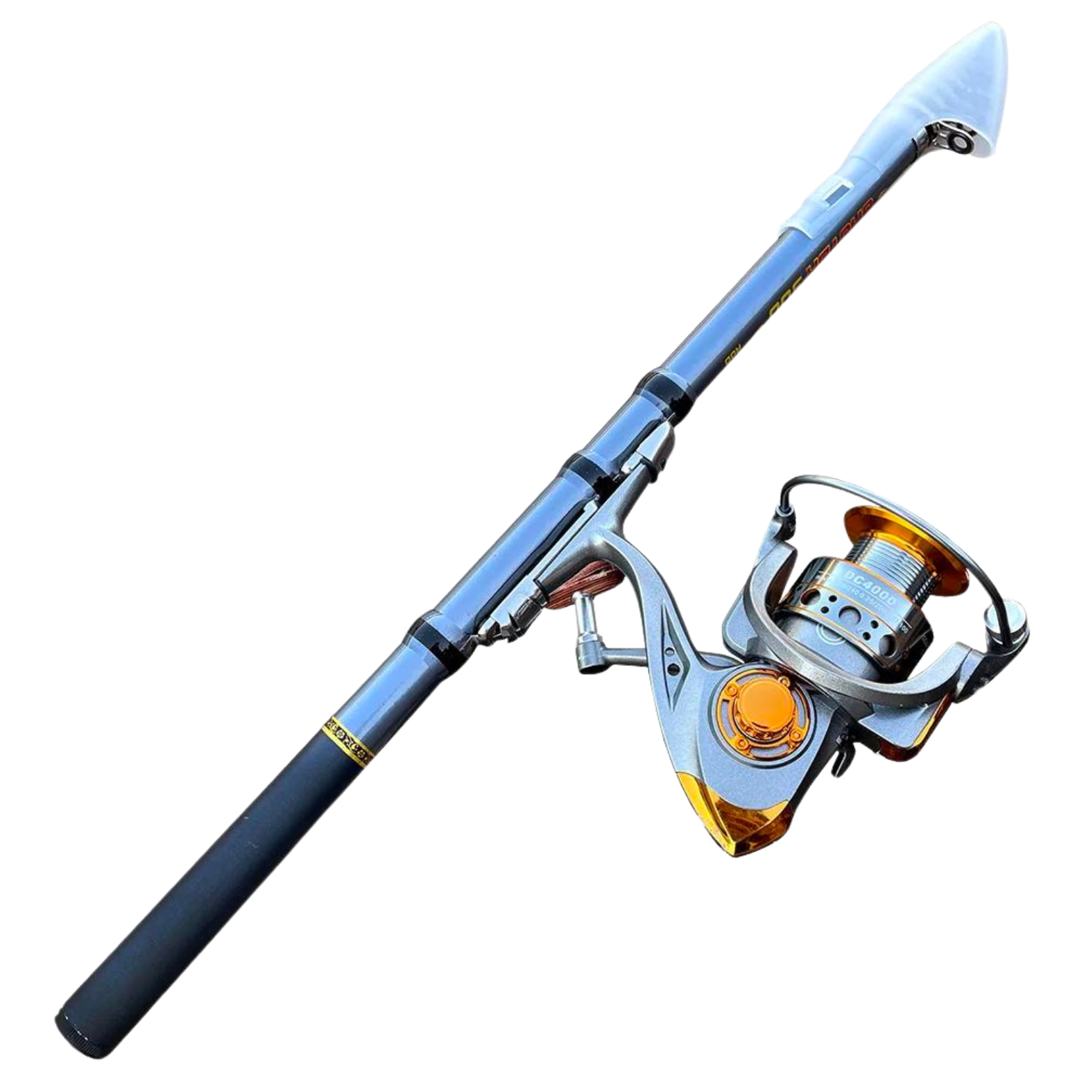 Rock Fishing Rod and Reel Combo by GHOTDA