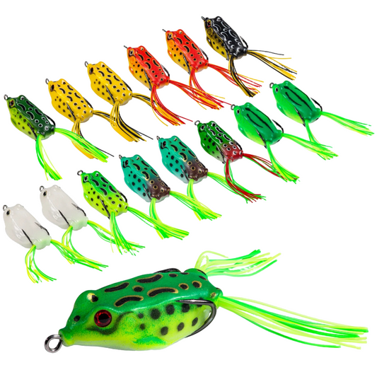 Goture 10/15pcs Topwater Wobblers Fishing Lures Kit