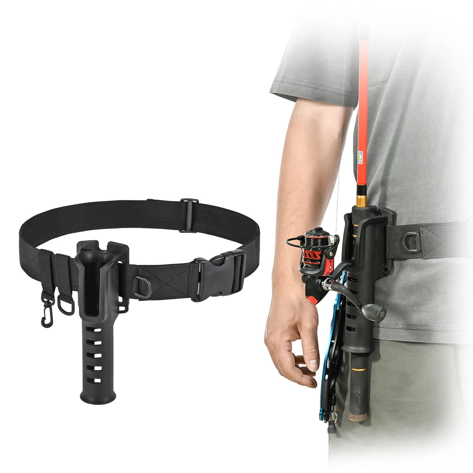 Portable Belt Rod Holder Fishing Gear