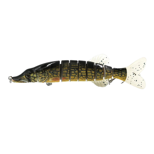 Lifelike Big Size Soft Tail Swimbait Multi Jointed Fishing Lure