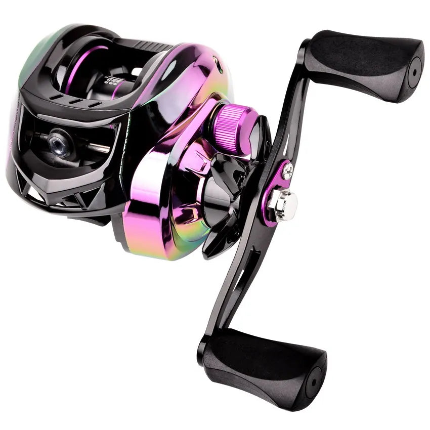 Aorace-Baitcasting Fishing Reel with Aluminum Spool